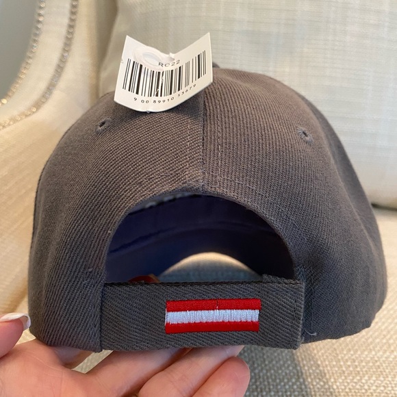 Austria Grey Hat w Gold Embroidered Detailing NWT - Picture 5 of 11